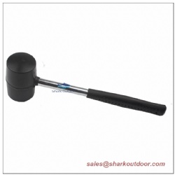 Rubber Mallet with Steel Handle