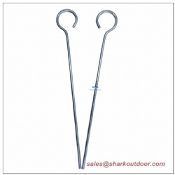 Steel Round Wire Tent Pegs 18cm or 23cm